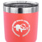 Sloth 30 oz Stainless Steel Ringneck Tumbler - Coral - CLOSE UP