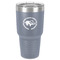 Sloth 30 oz Stainless Steel Ringneck Tumbler - Grey - Front