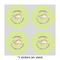 Sloth 4" Multipurpose Round Labels - Sheet