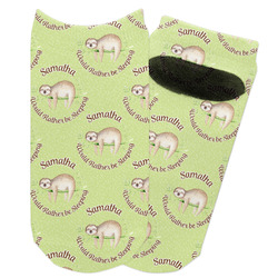 Sloth Adult Ankle Socks (Personalized)