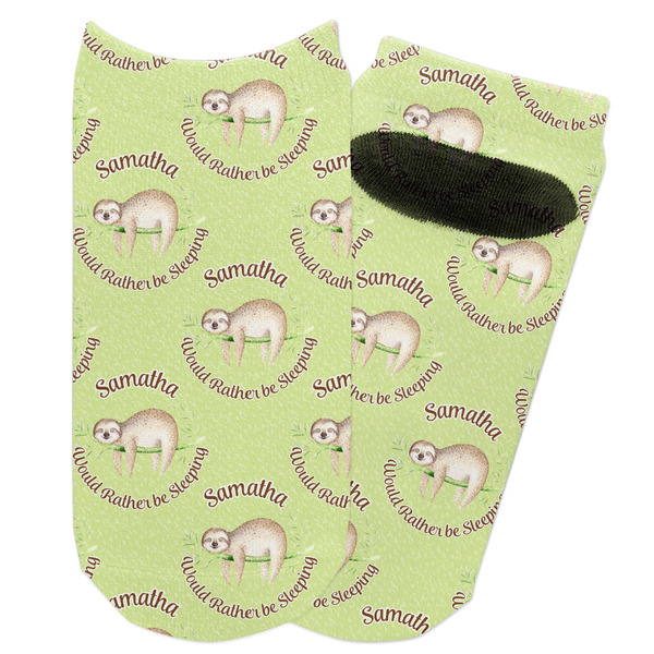 Custom Sloth Adult Ankle Socks (Personalized)