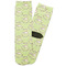 Sloth Adult Crew Socks - Single Pair - Front and Back