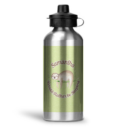 Sloth Water Bottle - Aluminum - 20 oz (Personalized)