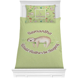 Sloth Comforter Set - Twin XL (Personalized)