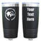 Sloth Black Polar Camel Tumbler - 20oz - Double Sided  - Approval