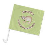 Sloth Car Flag - Large (Personalized)