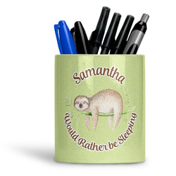 Sloth Ceramic Pen Holder