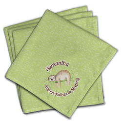 Sloth Cloth Napkins (Set of 4) (Personalized)