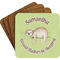 Sloth Coaster Set (Personalized)