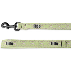 Sloth Deluxe Dog Leash - 4 ft (Personalized)