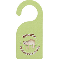 Sloth Door Hanger (Personalized)