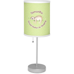 Sloth 7" Drum Lamp with Shade Polyester (Personalized)