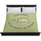 Sloth Duvet Cover - King - On Bed - No Prop