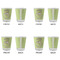 Sloth Glass Shot Glass - Standard - Set of 4 - APPROVAL