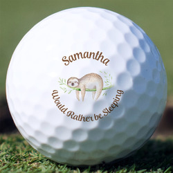 Sloth Golf Balls - Non-Branded - Set of 12 (Personalized)