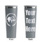 Sloth Grey RTIC Everyday Tumbler - 28 oz. - Front and Back