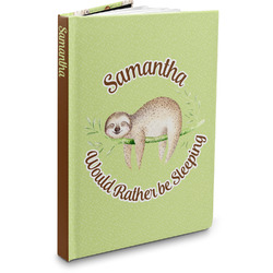 Sloth Hardbound Journal - 5.75" x 8" (Personalized)