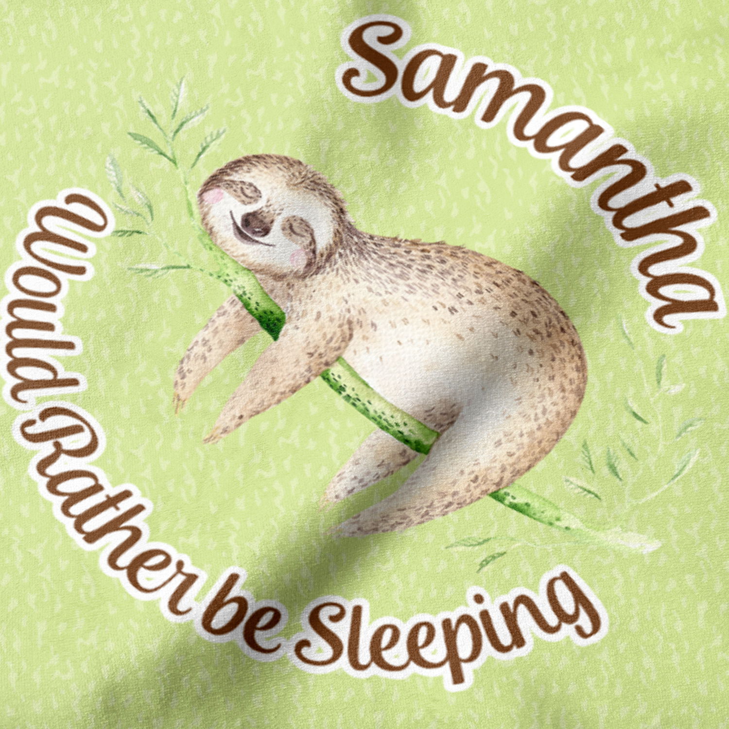 Sloth discount baby towel