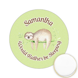 Sloth Printed Cookie Topper - 2.15" (Personalized)