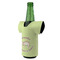 Sloth Jersey Bottle Cooler - ANGLE (on bottle)