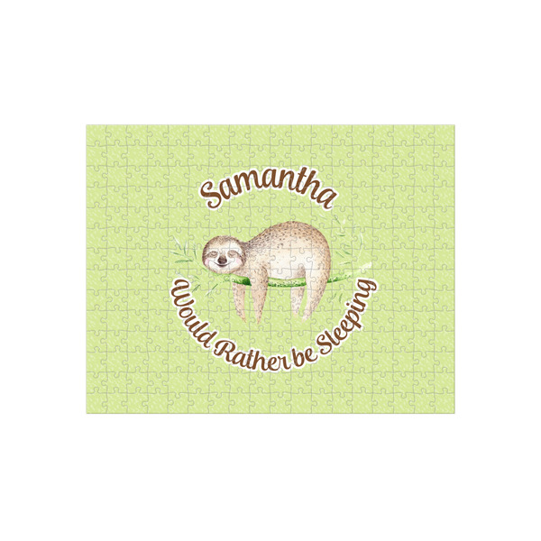 Custom Sloth 252 pc Jigsaw Puzzle (Personalized)