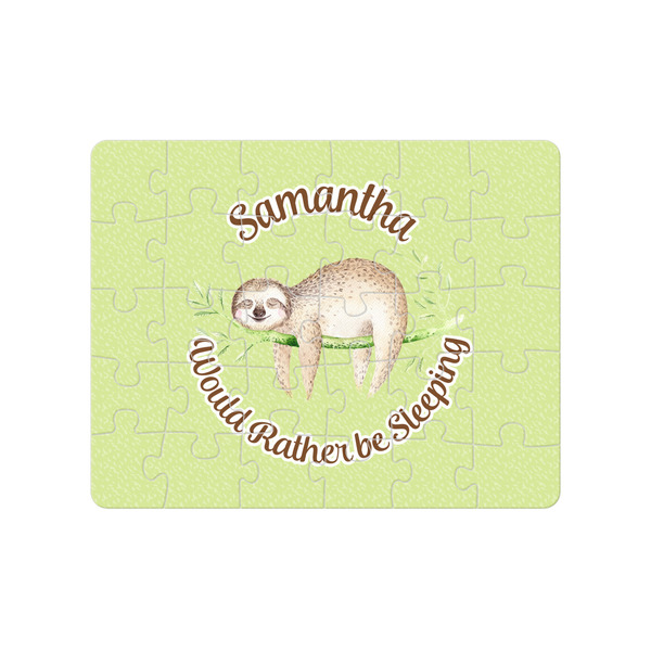 Custom Sloth Jigsaw Puzzles (Personalized)