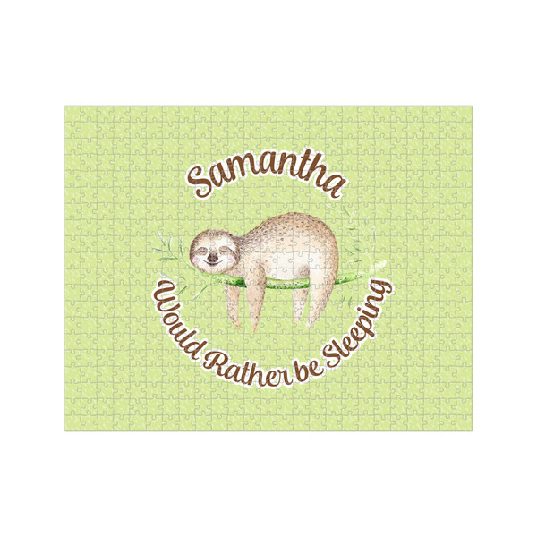 Custom Sloth 500 pc Jigsaw Puzzle (Personalized)