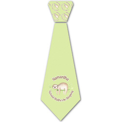 Sloth Iron On Tie (Personalized)