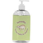 Sloth Plastic Soap / Lotion Dispenser (16 oz - Large - White) (Personalized)