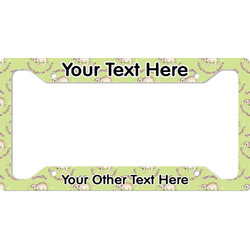 Sloth License Plate Frame (Personalized)