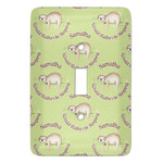 Sloth Light Switch Cover (Personalized)