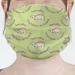 Sloth Face Mask Cover (Personalized)