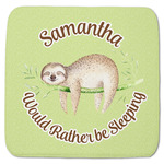 Sloth Memory Foam Bath Mat - 48"x48" (Personalized)