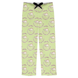 Sloth Mens Pajama Pants - M (Personalized)