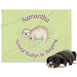 Sloth Dog Blanket - Regular (Personalized)