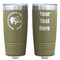 Sloth Olive Polar Camel Tumbler - 20oz - Double Sided - Approval