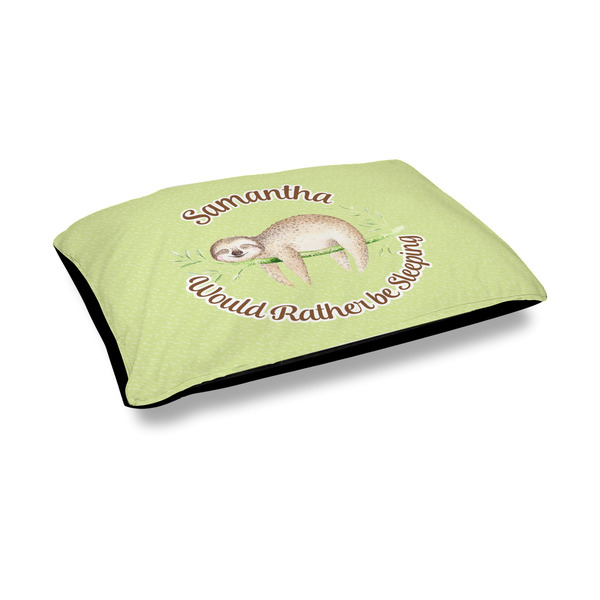 Custom Sloth Outdoor Dog Bed - Medium (Personalized)