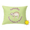 Sloth Outdoor Throw Pillow (Rectangular - 12x16)