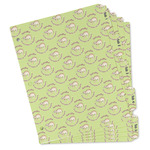 Sloth Binder Tab Divider Set (Personalized)