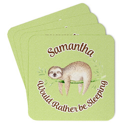 Sloth Paper Coasters (Personalized)