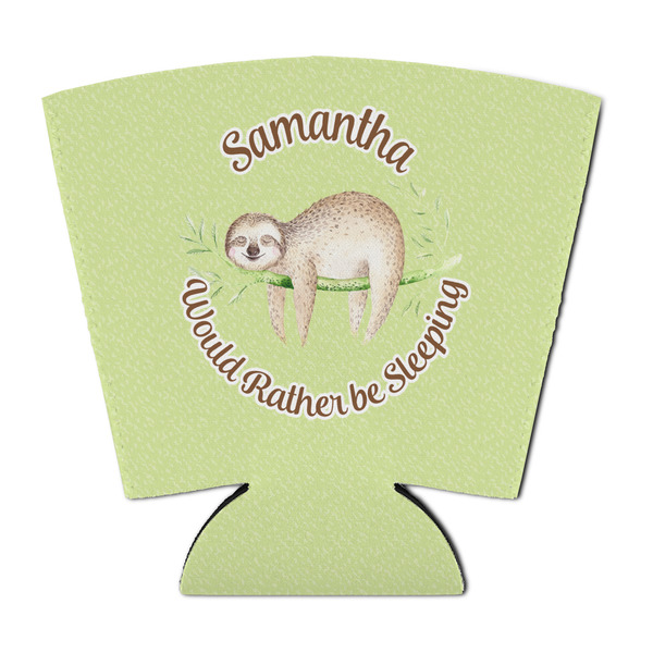 Custom Sloth Party Cup Sleeve - with Bottom (Personalized)