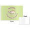 Sloth Disposable Paper Placemat - Front & Back