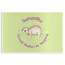 Sloth Disposable Paper Placemats (Personalized)