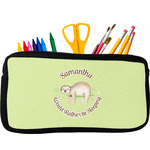 Sloth Neoprene Pencil Case (Personalized)