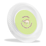 Sloth Plastic Party Dinner Plates - 10" (Personalized)