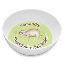 Sloth Melamine Bowl - 8 oz (Personalized)