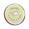 Sloth Printed Icing Circle - Small - On Cookie