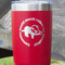 Sloth Red Polar Camel Tumbler - 20oz - Close Up