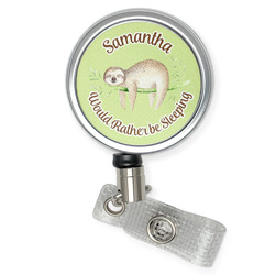 Sloth Retractable Badge Reel (Personalized)