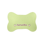 Sloth Bone Shaped Dog Food Mat (Small) (Personalized)